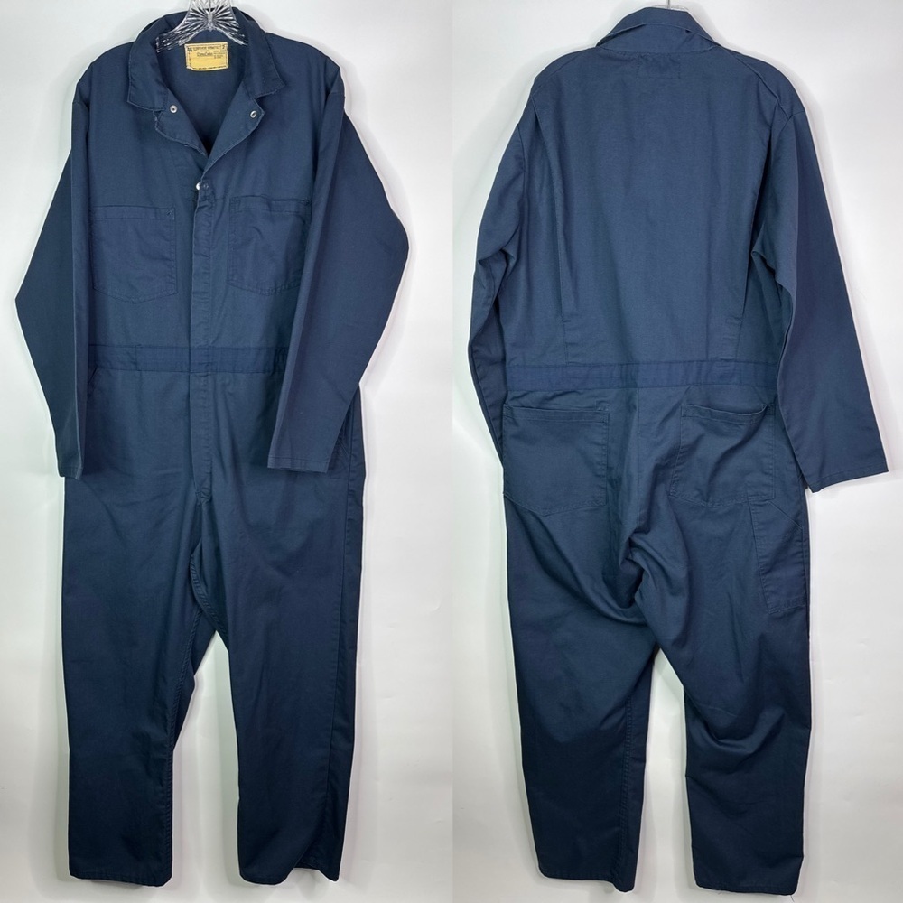 Vintage Universal Overall Co. Stone Cutter Coveralls Size 46